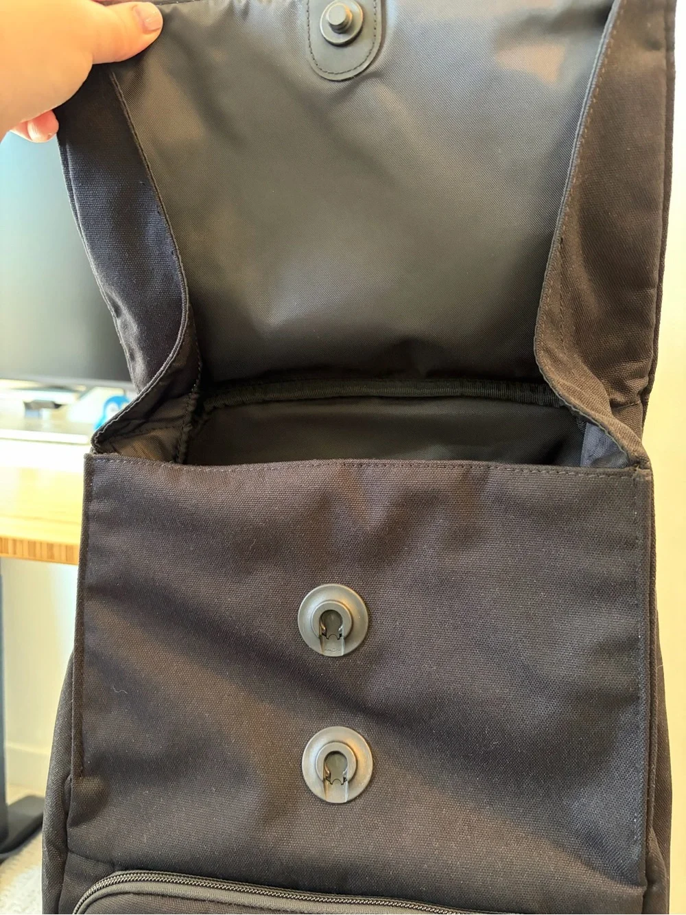 Brevite The Daily Backpack, Triple Black
